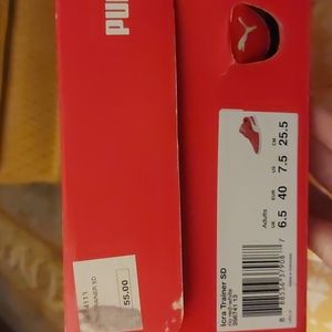 Puma icra trainer SD color: red/white size: EUR40 US7.5 UK6.5